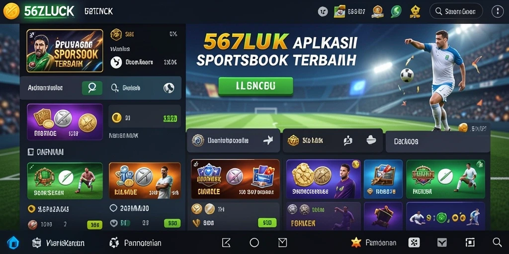 Tampilan menarik dari <strong>567LUCK</strong> saat melakukan taruhan olahraga.