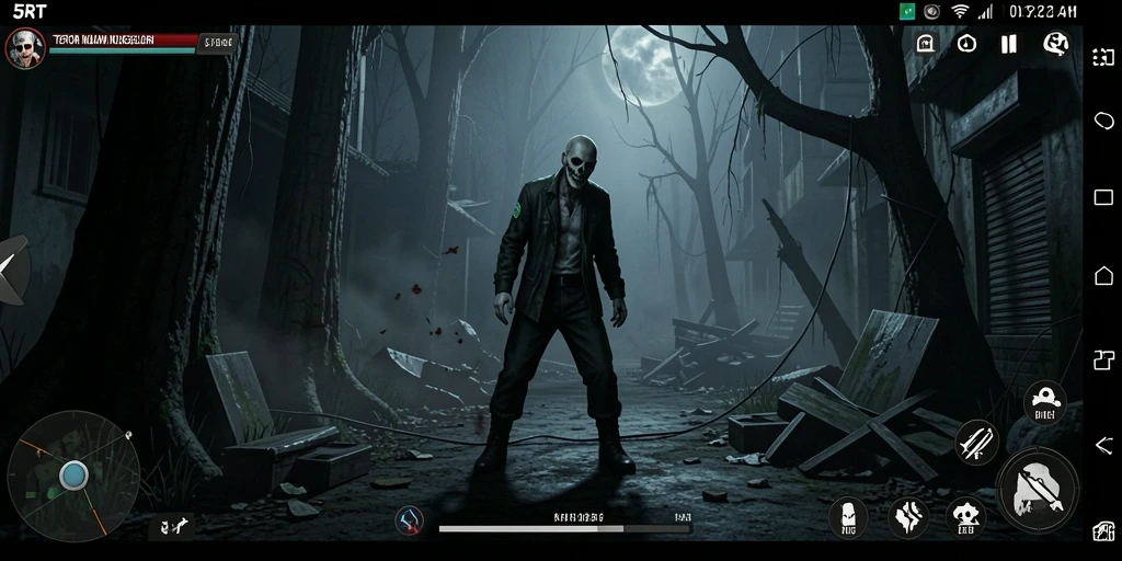 Gameplay menegangkan saat menjelajahi kegelapan yang menyeramkan.