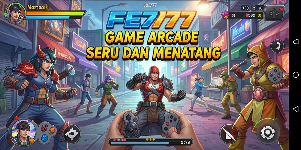 Screenshot gameplay FE777 menampilkan aksi seru dan menarik di level Arcade.