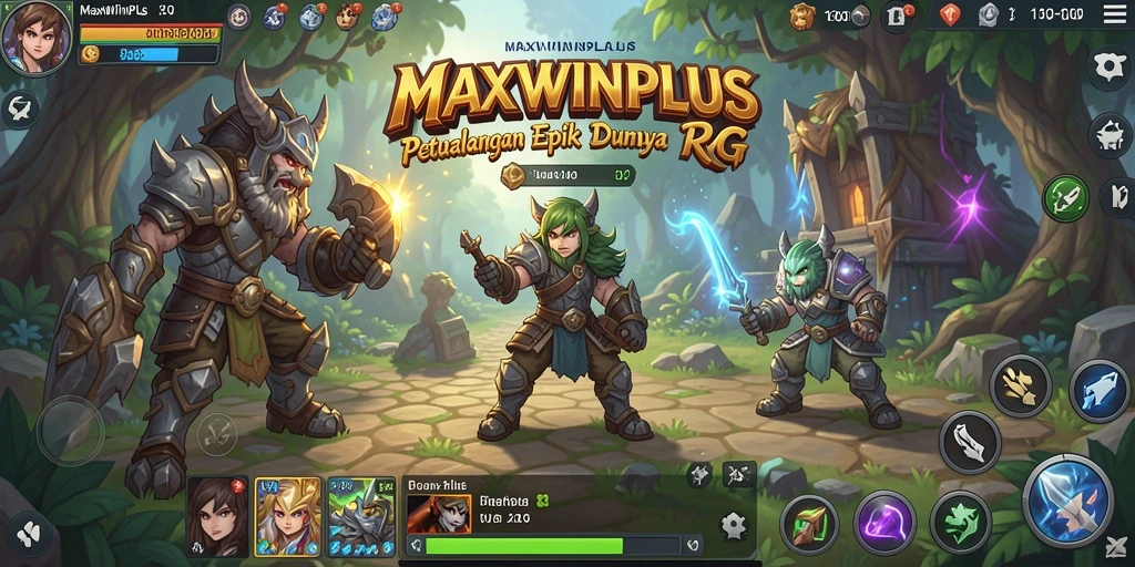 Screenshot gameplay MAXWINPLUS yang menampilkan pertempuran menarik.