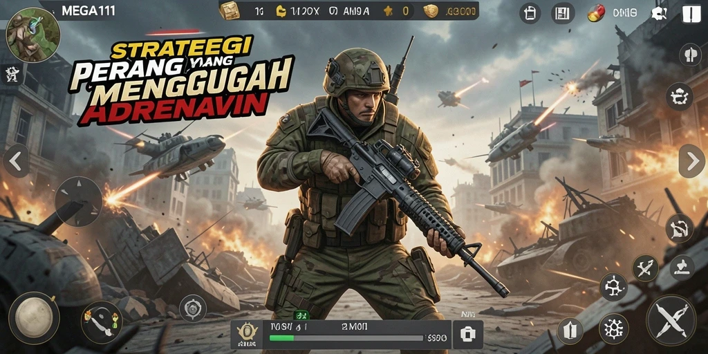 Tampilan menarik dari gameplay <strong>MEGA111</strong> yang mendebarkan.
