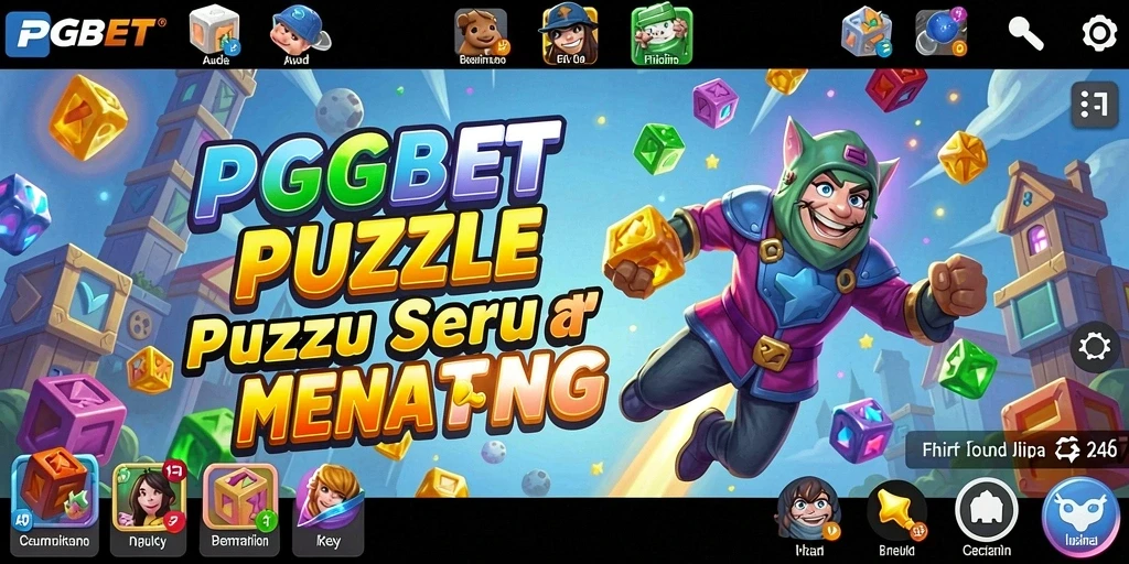 Screenshot PGBET menampilkan momen seru dalam gameplay Puzzle.